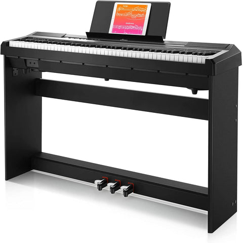 upright digital piano compact size