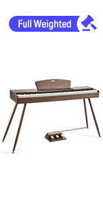DDP-80 88 Key Weighted Keyboard Piano