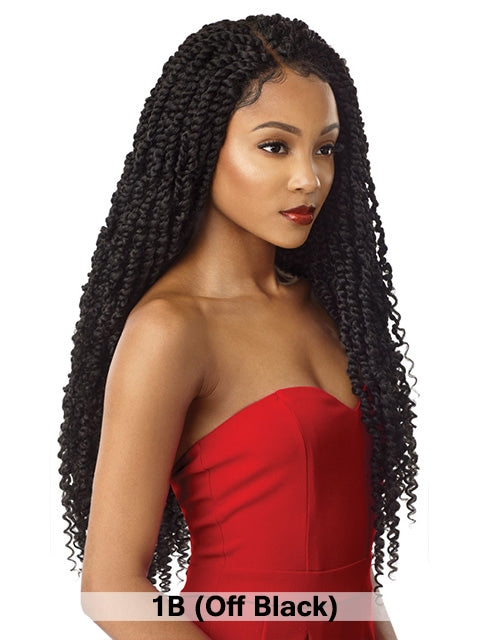 outre braided lace front wig