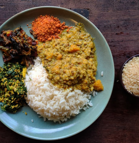 Lunch with Thuyamalli Rice