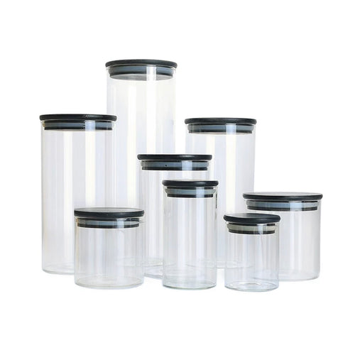 Buy Wholesale China Square Glass Jar With Spoon & Glass Jar,square Glass,bamboo  Lid at USD 1.83