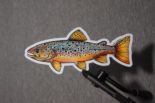 StickerTalk®: 4inx3in Oval Trout Yellowstone River Sticker Car Luggage Fishing  Stickers, Exterior Accessories -  Canada