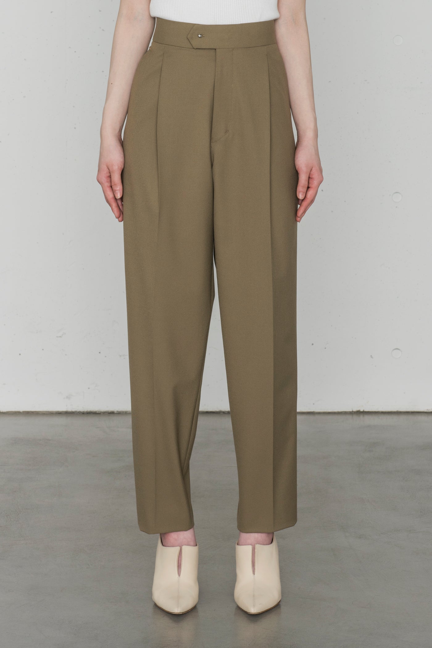 P/R STRETCH TAPERED PANTS – HYKE ONLINE STORE