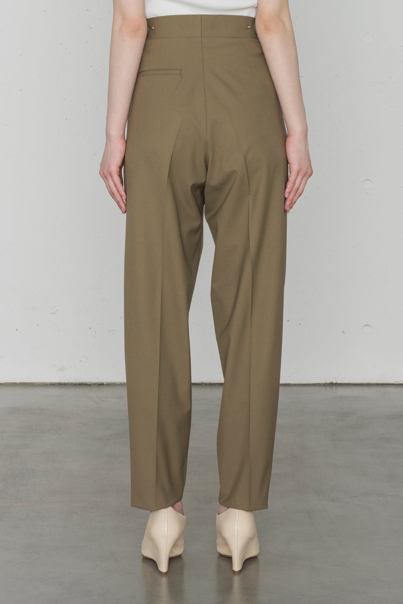 P/R STRETCH TAPERED PANTS – HYKE ONLINE STORE