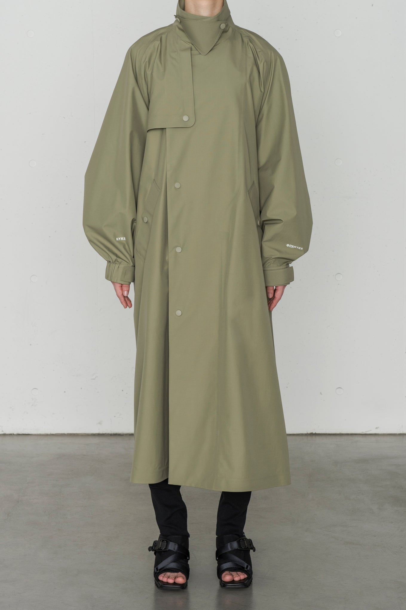 PERTEX TRENCH COAT – HYKE ONLINE STORE