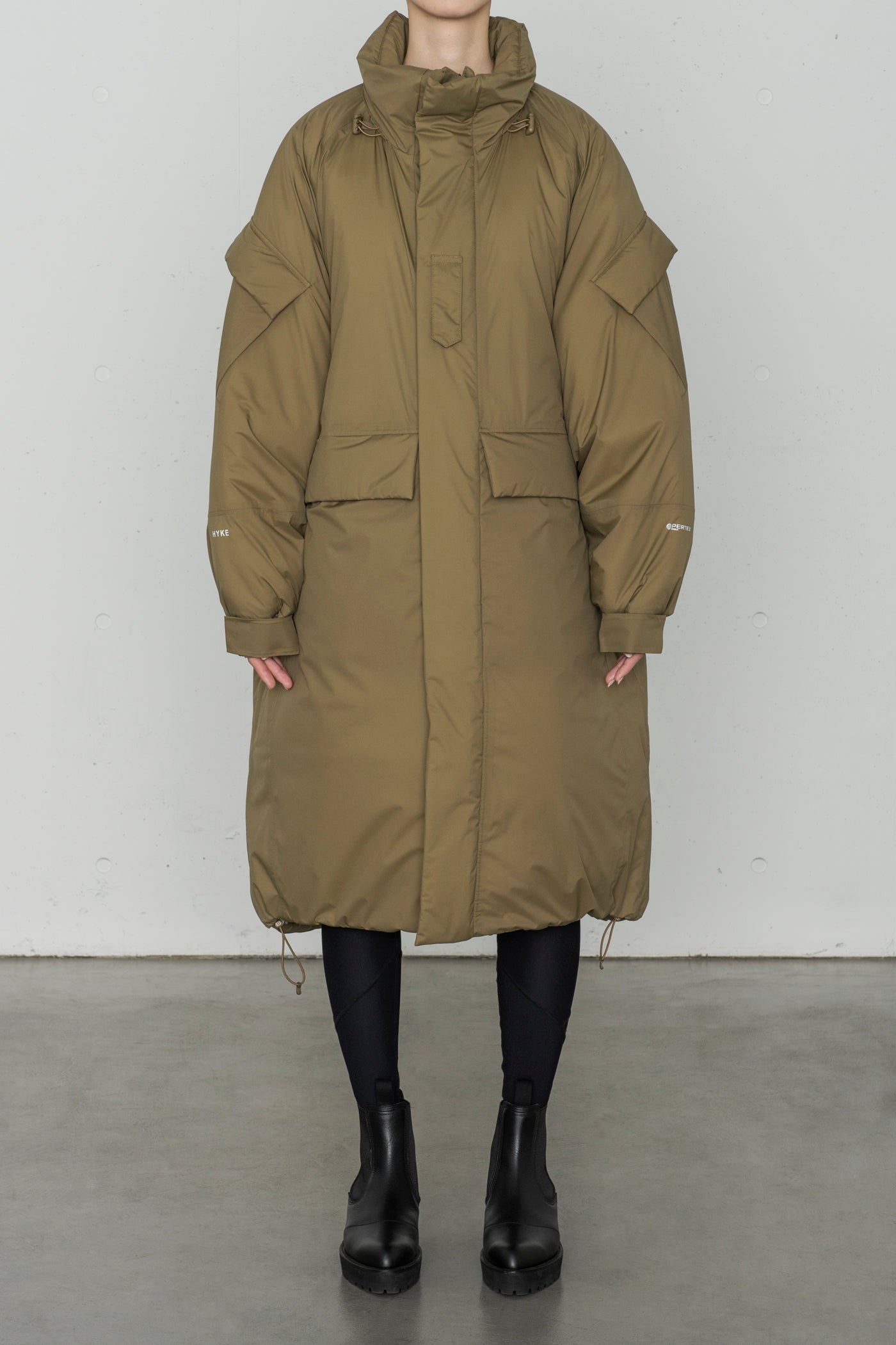 最大91%OFFクーポン 22aw HYKE biotop別注 military coat サイズ4