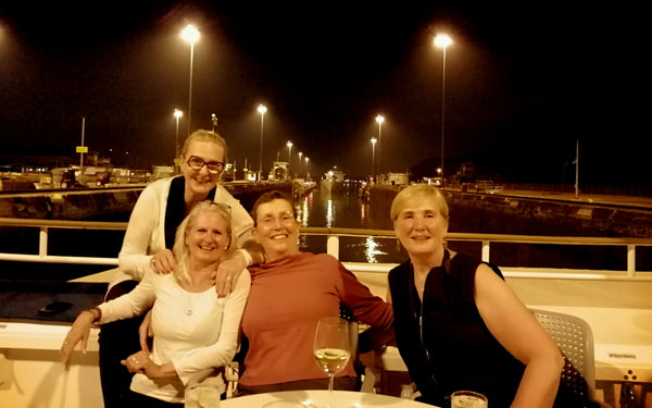 Guests enjoying the Panama Canal