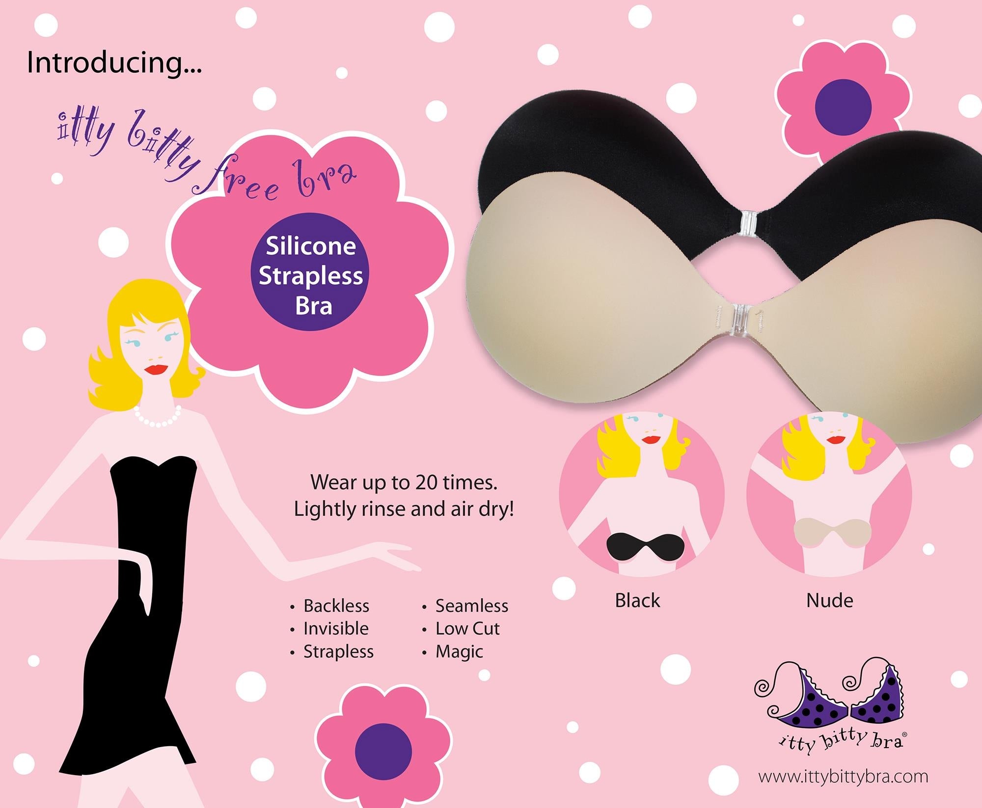 Silicone Strapless Bra