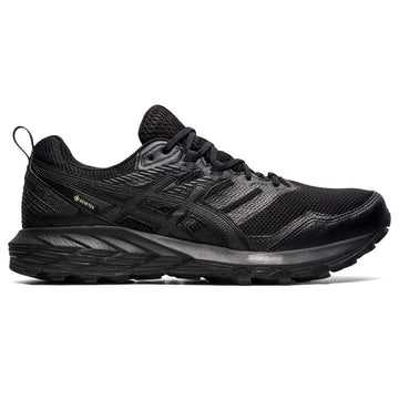 black asic shoes