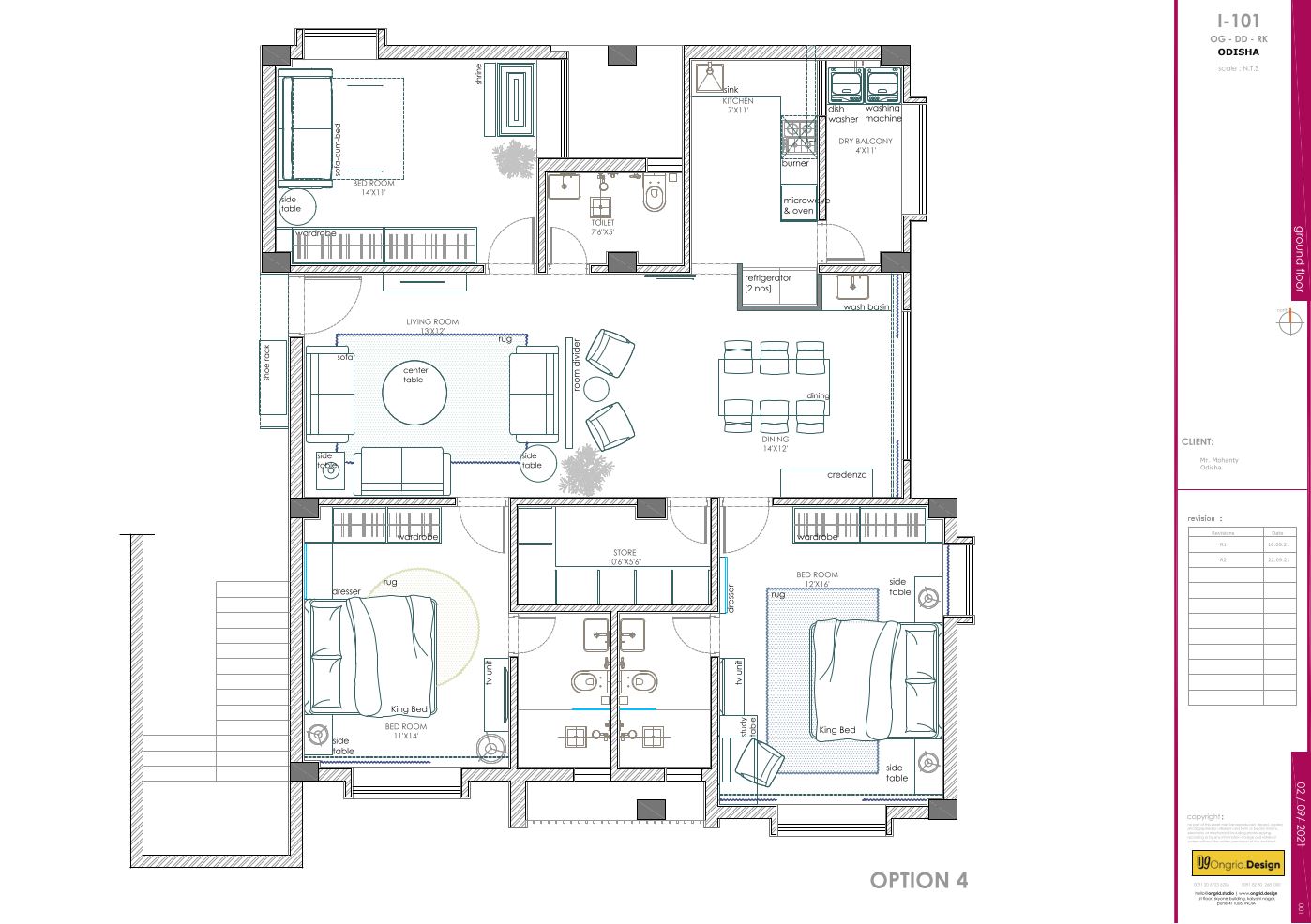 ongrid design interior floor plan