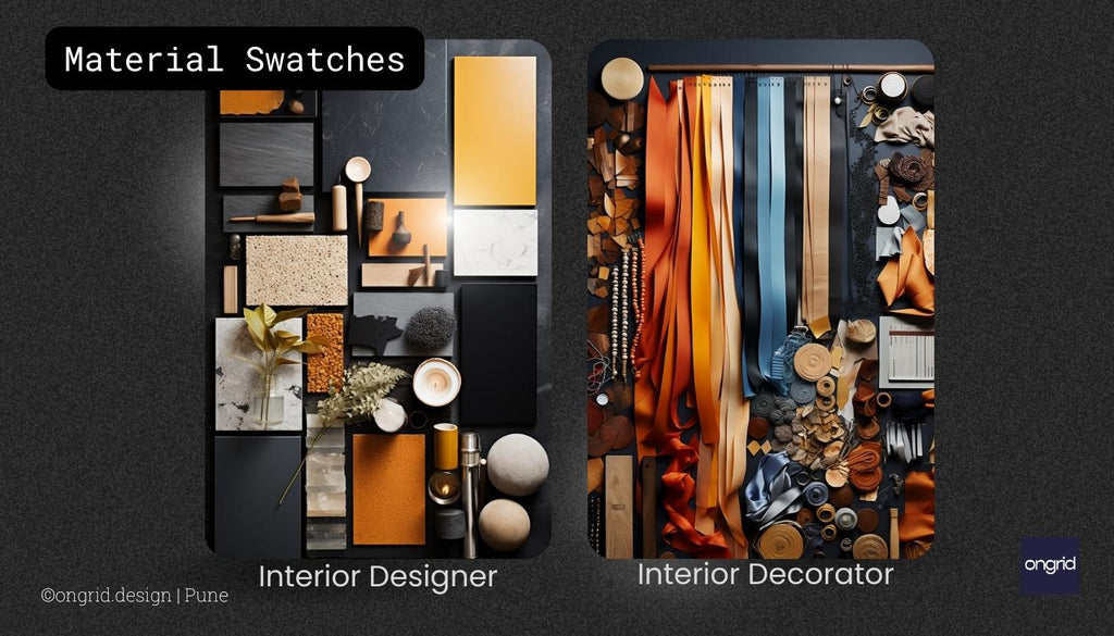 Difference between Interior Designer and Decorator in expertise