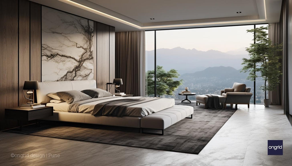 Ultra Modern Style of Master Bedroom with Interior Design