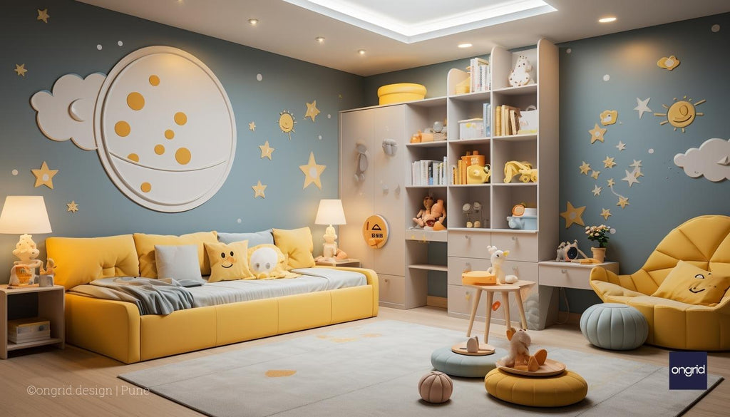 Fun and Trendy Interior Design for Kids Bedroom