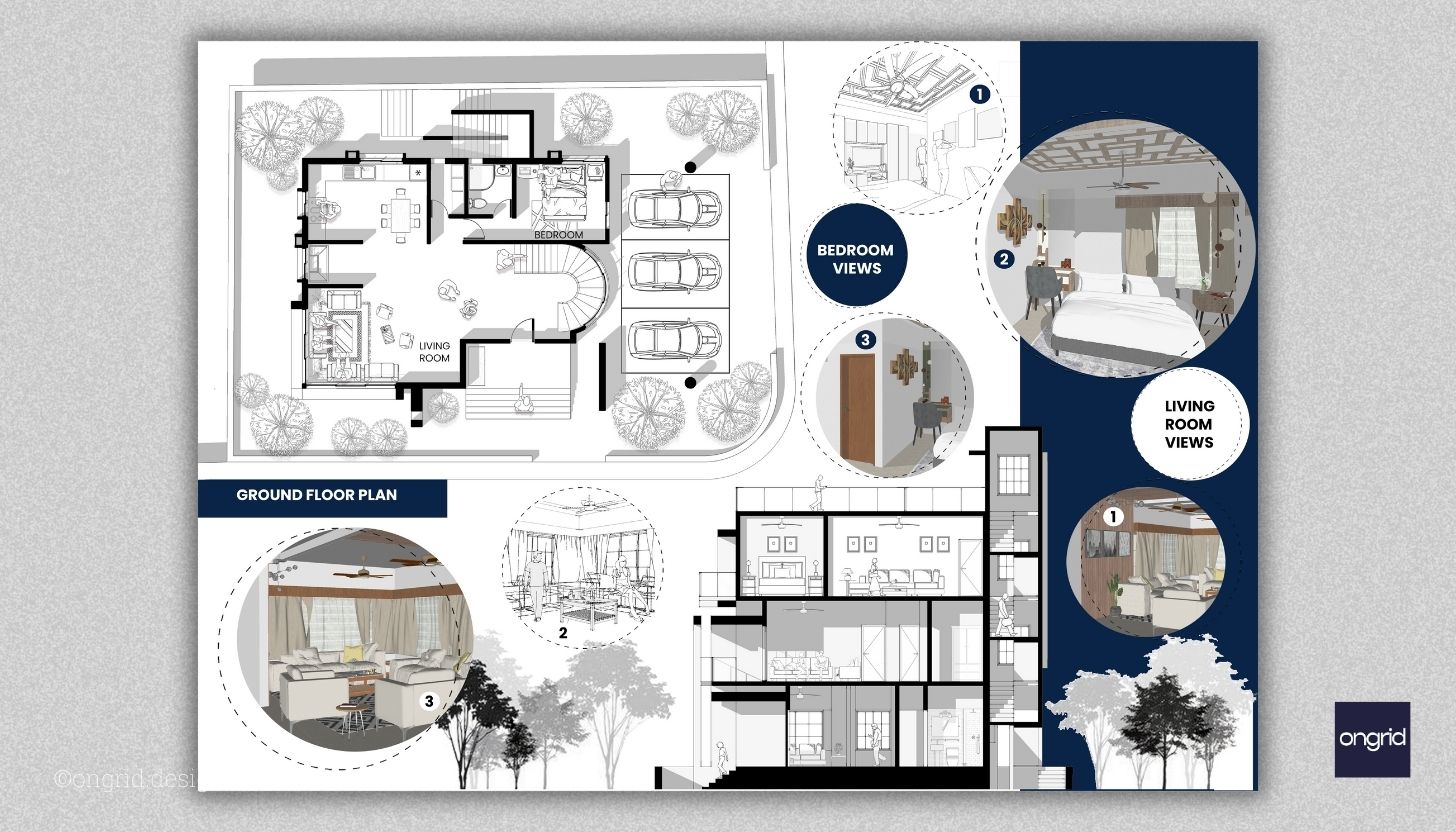 हमारे गोवा हाउस प्रोजेक्ट का वैचारिक डिजाइन 2