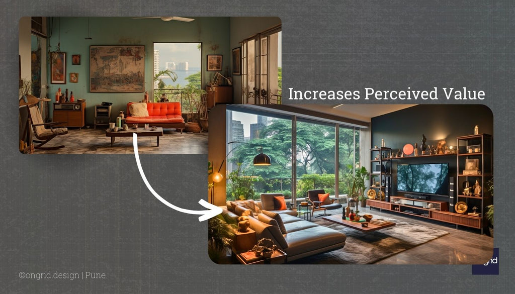 Improved Perception of Properties Valuation with Good Interior Design