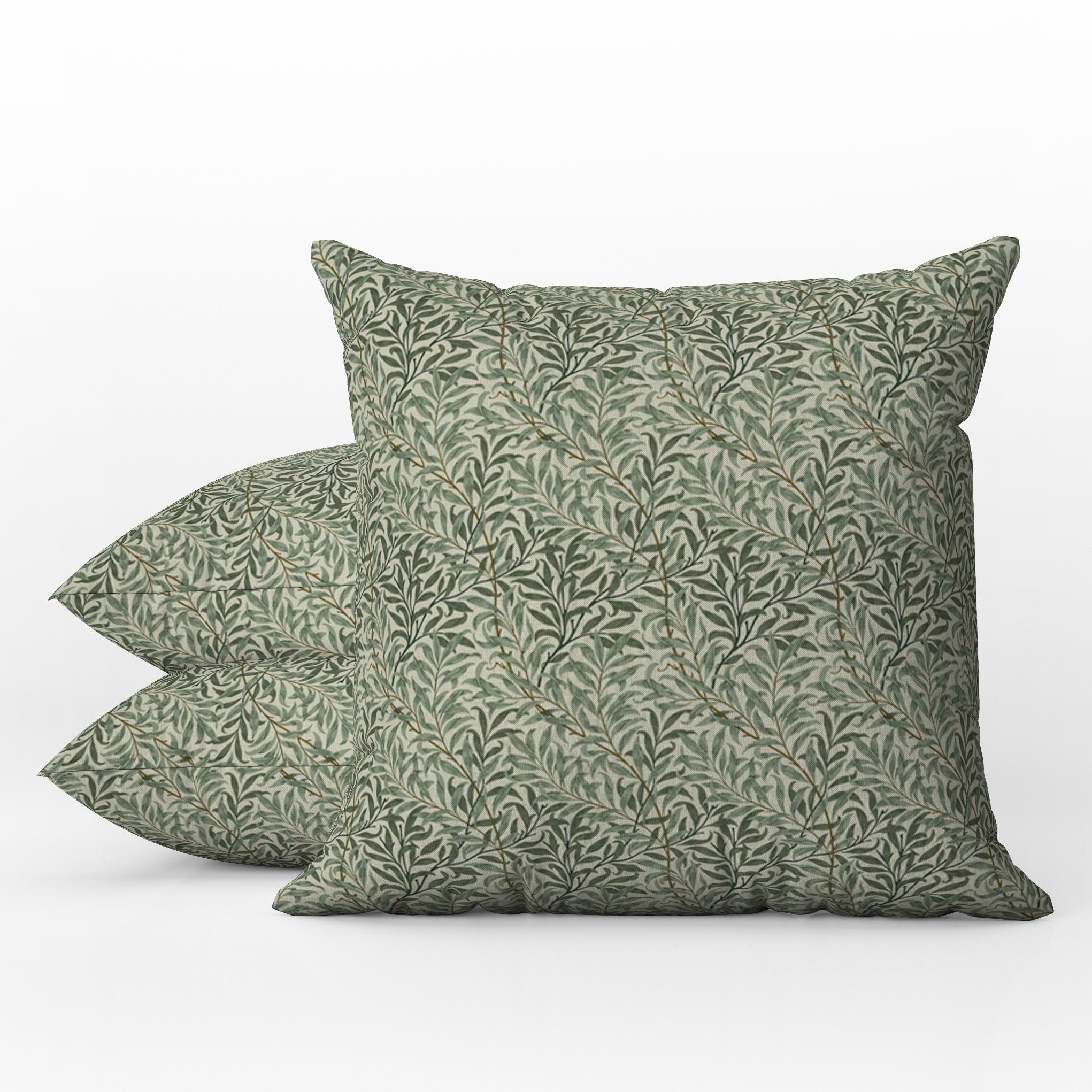 Willow and shop green cushions