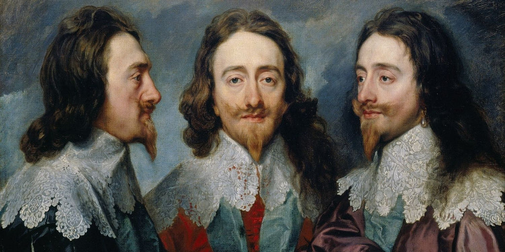  A Triple portrait of Charles I by Anthony van Dyck