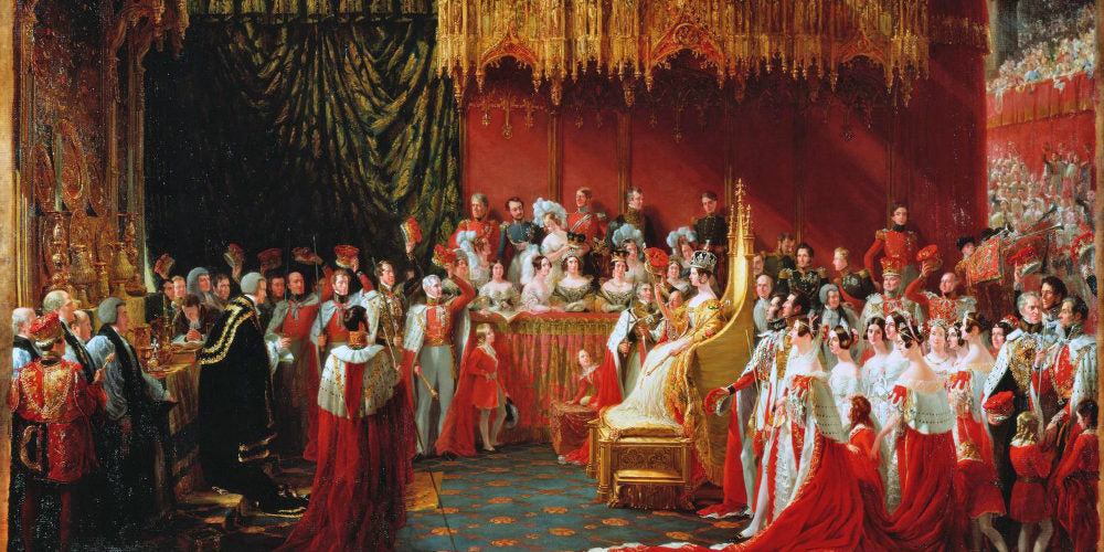 queen victoria coronation