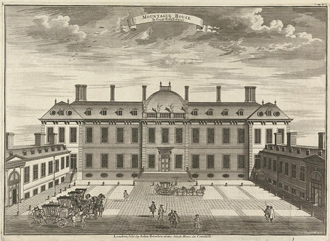 Montague House-British Museum 1753