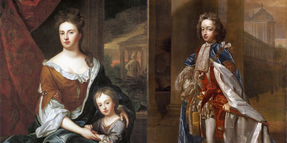 Queen Anne and Her Son Prince William