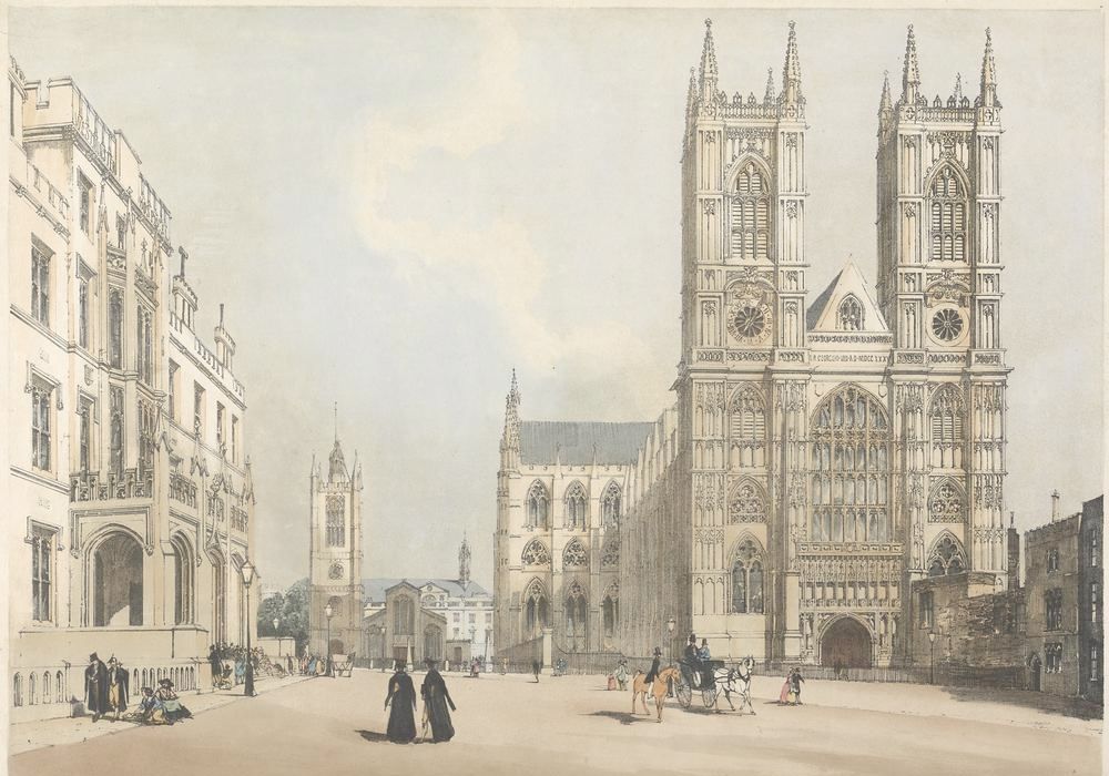 Westminster Abbey old Drawing