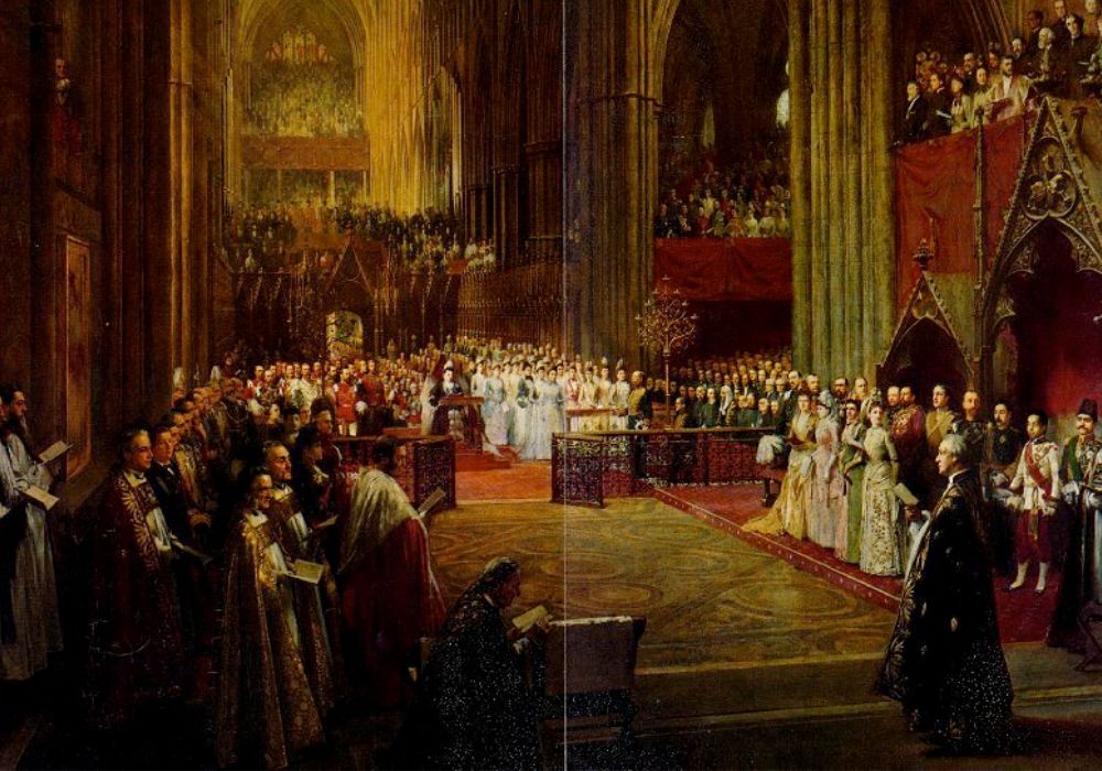 William Ewart Lockhart, Queen Victoria's Golden Jubilee Service, Westminster Abbey, 21 June 1887