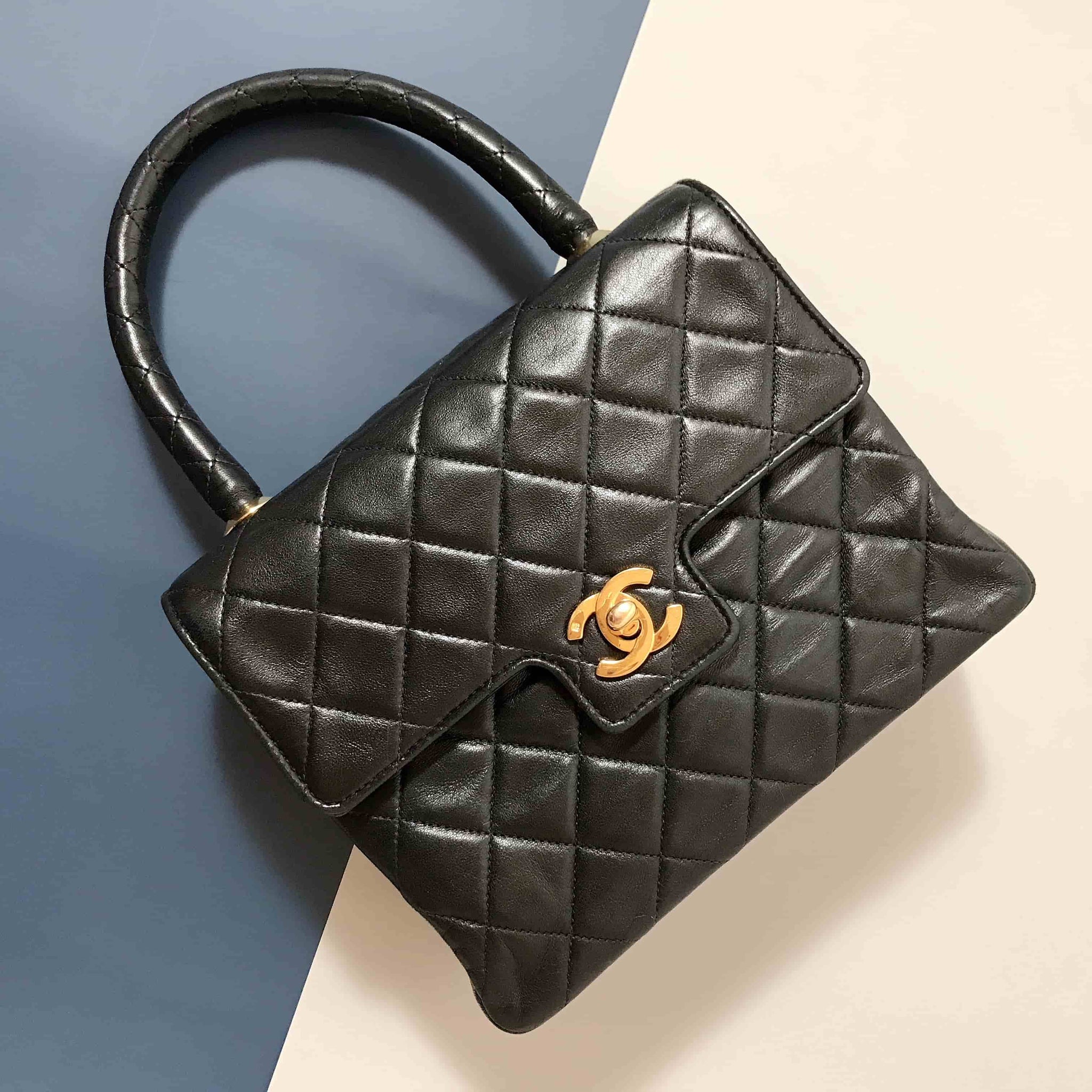 Chanel Black Caviar Mini Wallet On Chain  myGemma  Item 128895