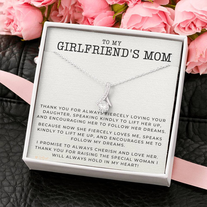 Gift to My Girlfriends Mom, Girlfriends Mom Necklace for Mothers Da ... photo