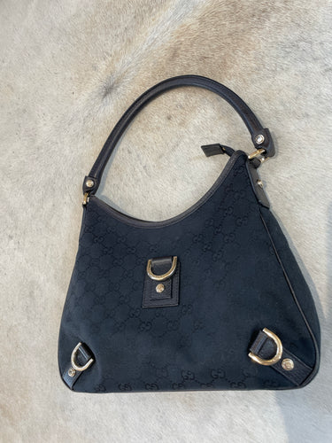 90s Tom Ford Black Gucci Horsebit Bag - Shop Quirk