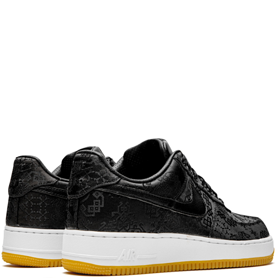 black silk air force 1 clot