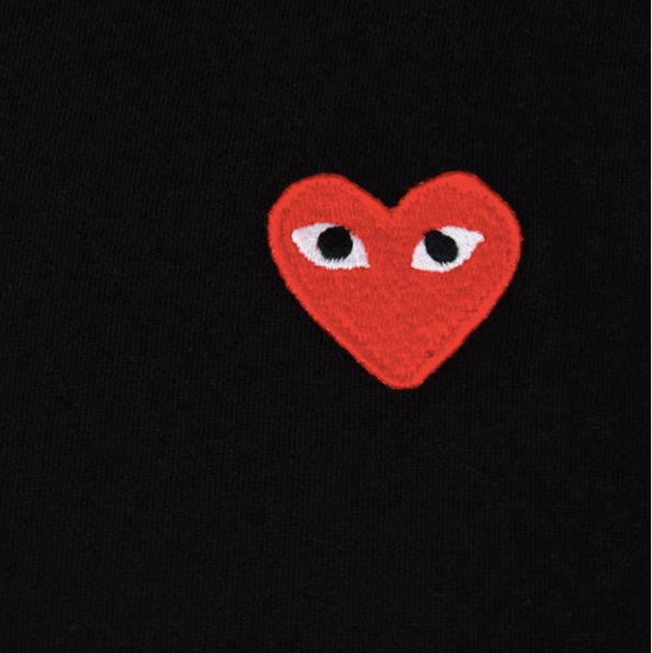 Comme Des Garcons Play Heart T shirt – Gravity Attire LTD