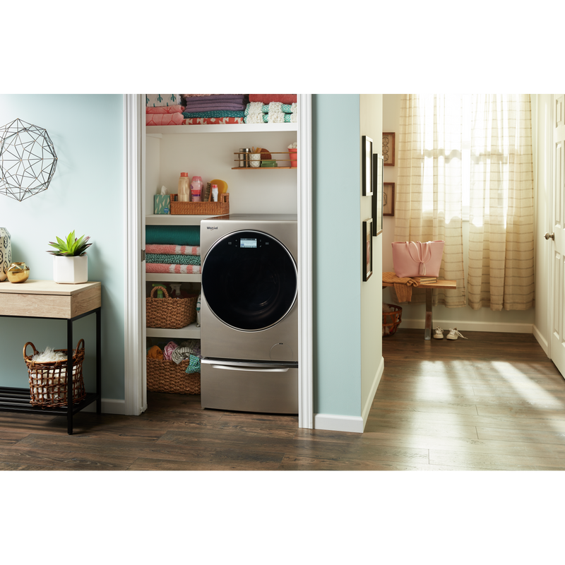 3.2 cu.ft I.E.C. Smart All-In-One Washer and Dryer YWFC8090GX