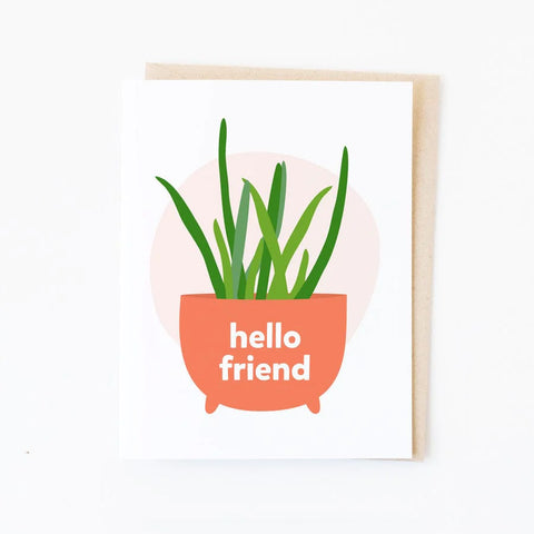 plant friend card