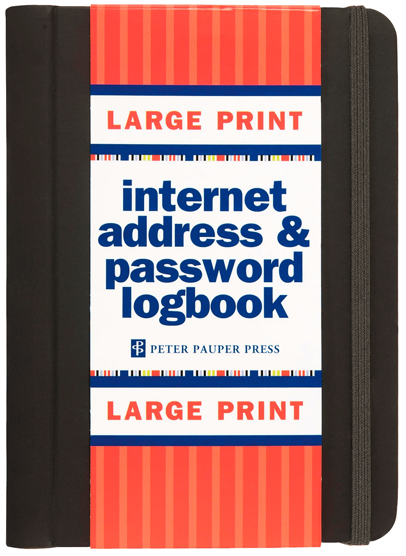 Large Print Internet Address & Password Logbook
