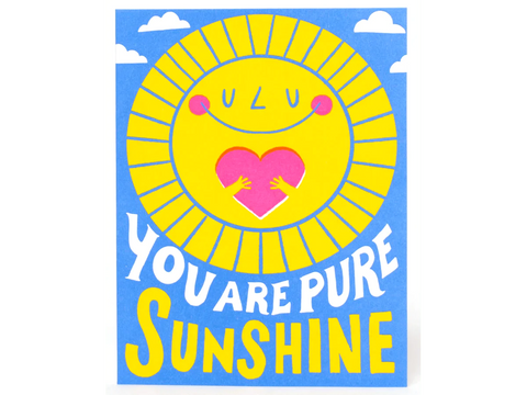 pure sunshine card