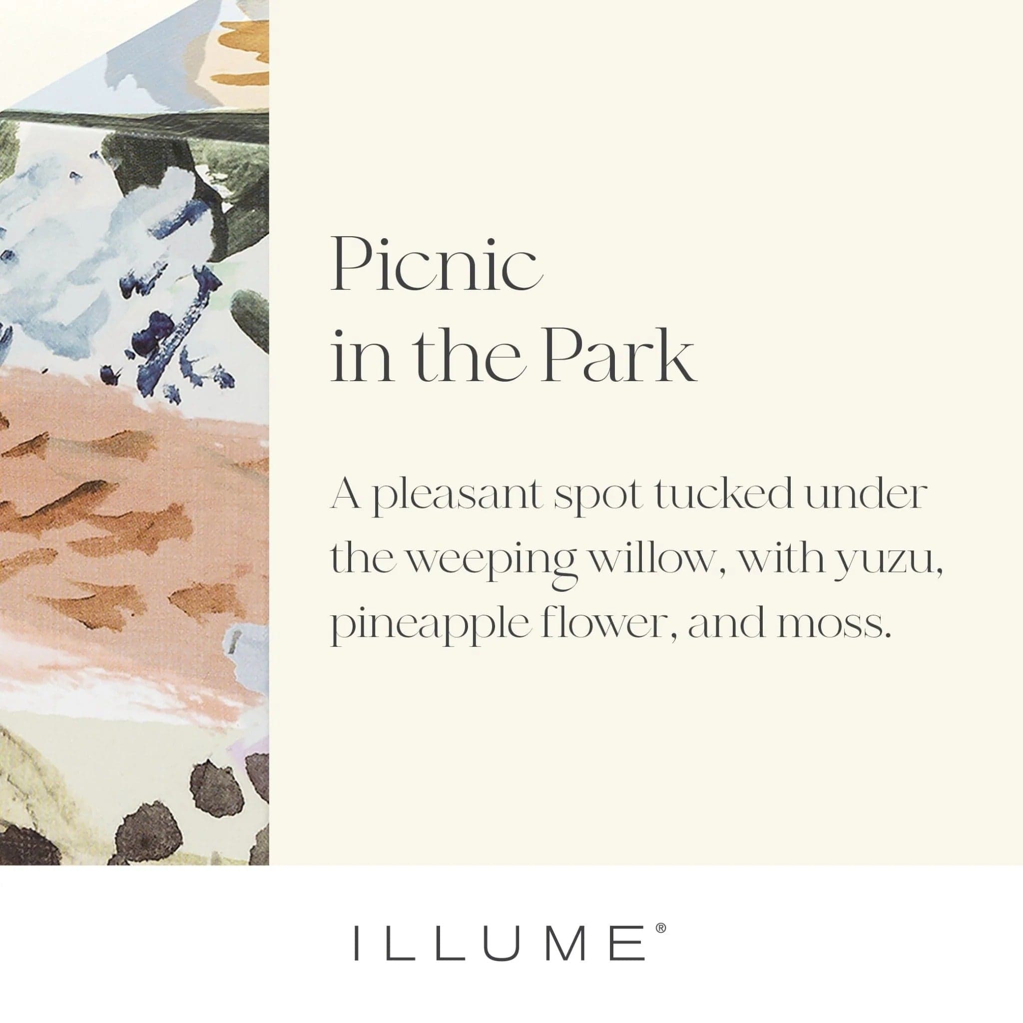 Illume diffuser Picnic In The Park Mini Aromatic Diffuser