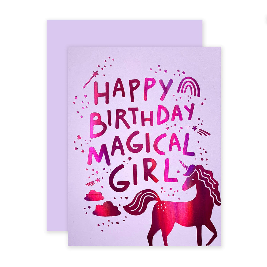 Magical Girl Birthday Card – Paper Luxe