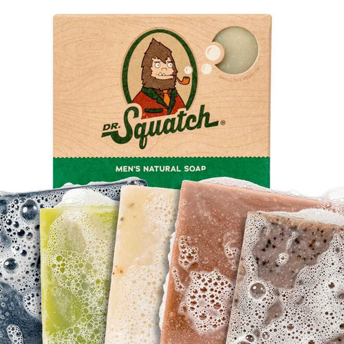 Dr. Squatch Men's Cologne and Natural Bar Soap - Fireside Bourbon Natu -  Clean Water Mill