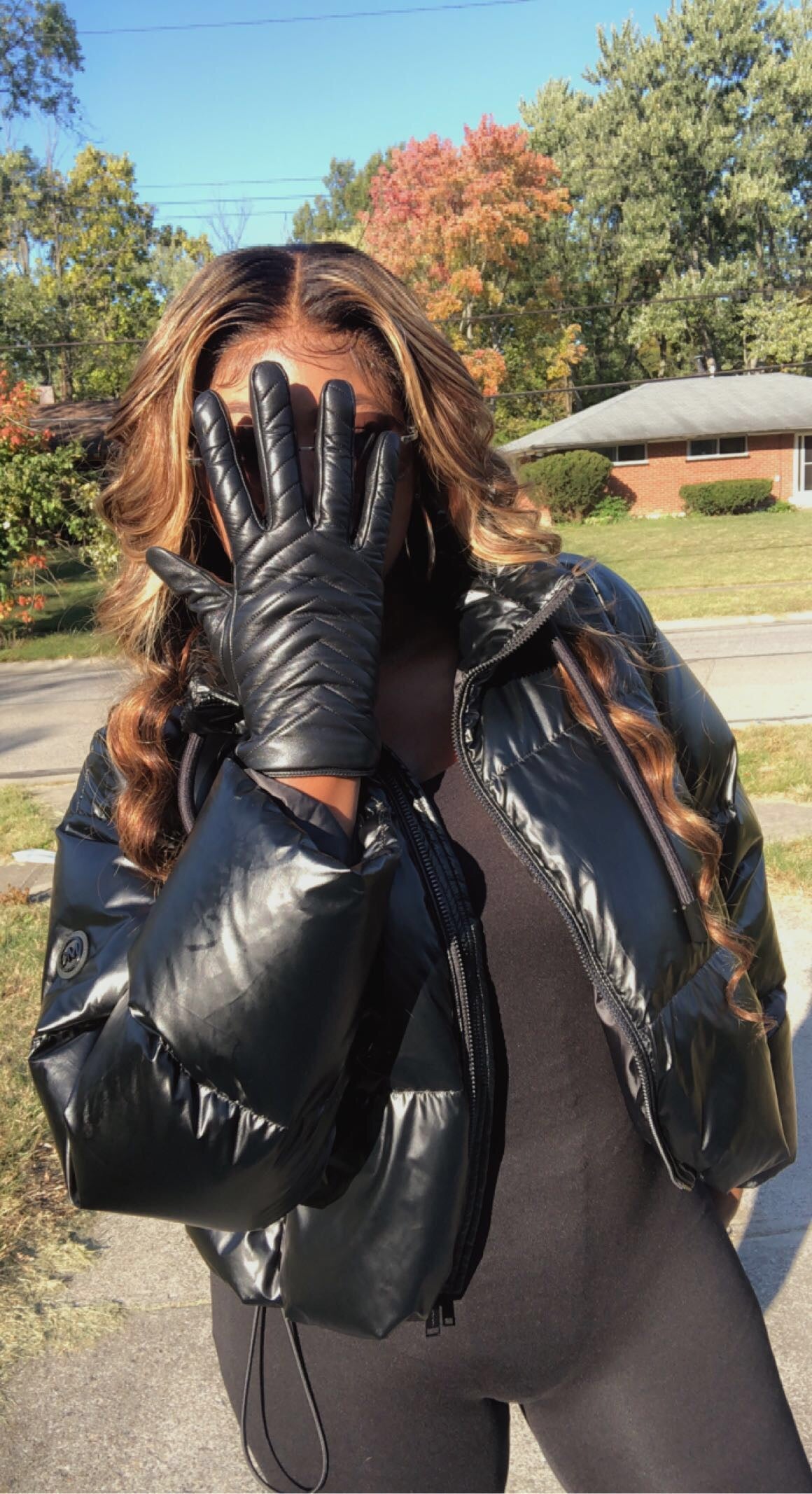 Michael Kors Leather Gloves – Elite Cafe'