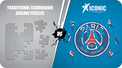 Paris Saint-Germain FC® Logo - Wooden Puzzle – Iconic Puzzles