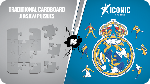 Real Madrid CF® Logo - Wooden Puzzle – Iconic Puzzles