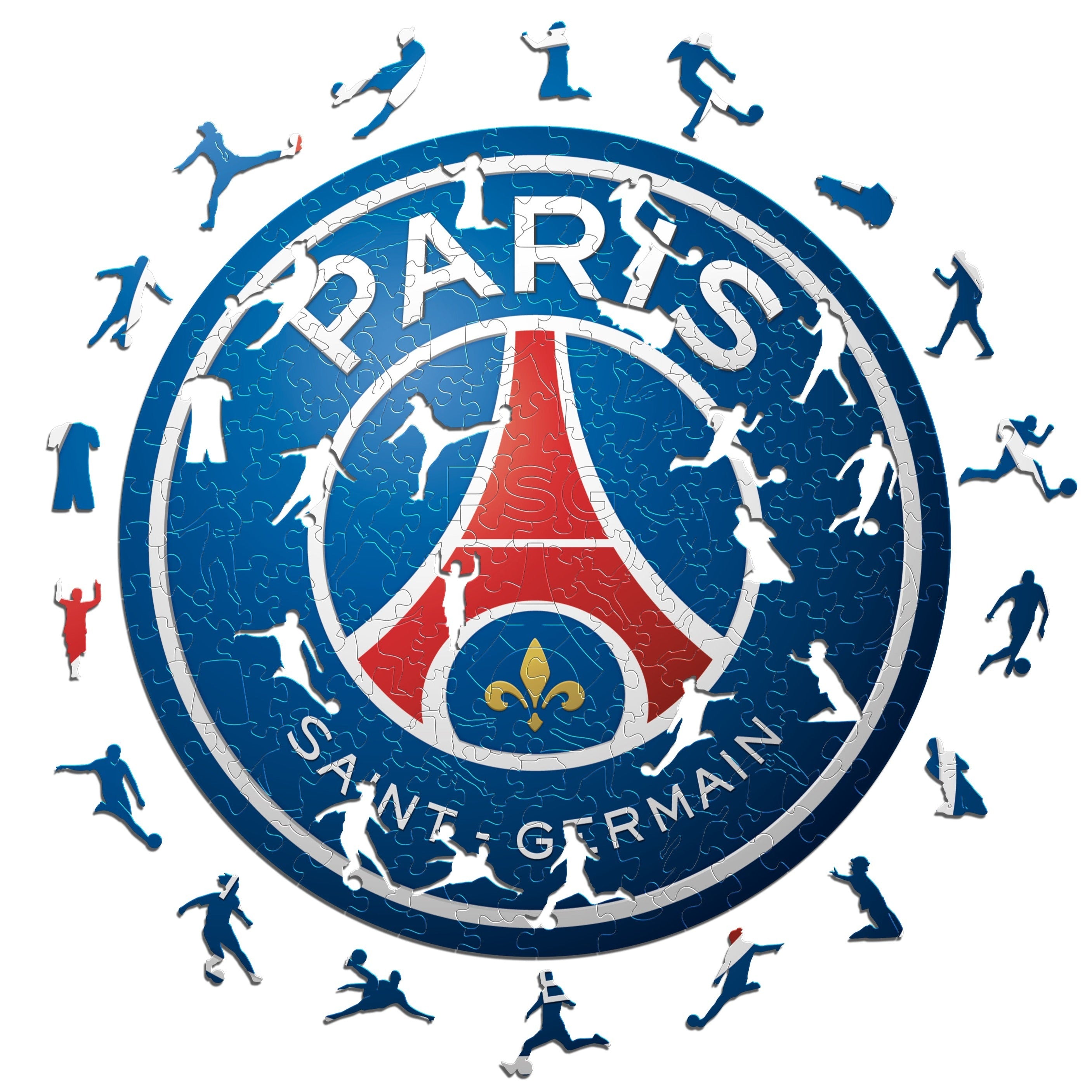 Paris Saint-Germain FC® Logo - Official Wooden Puzzle – Iconic Puzzles