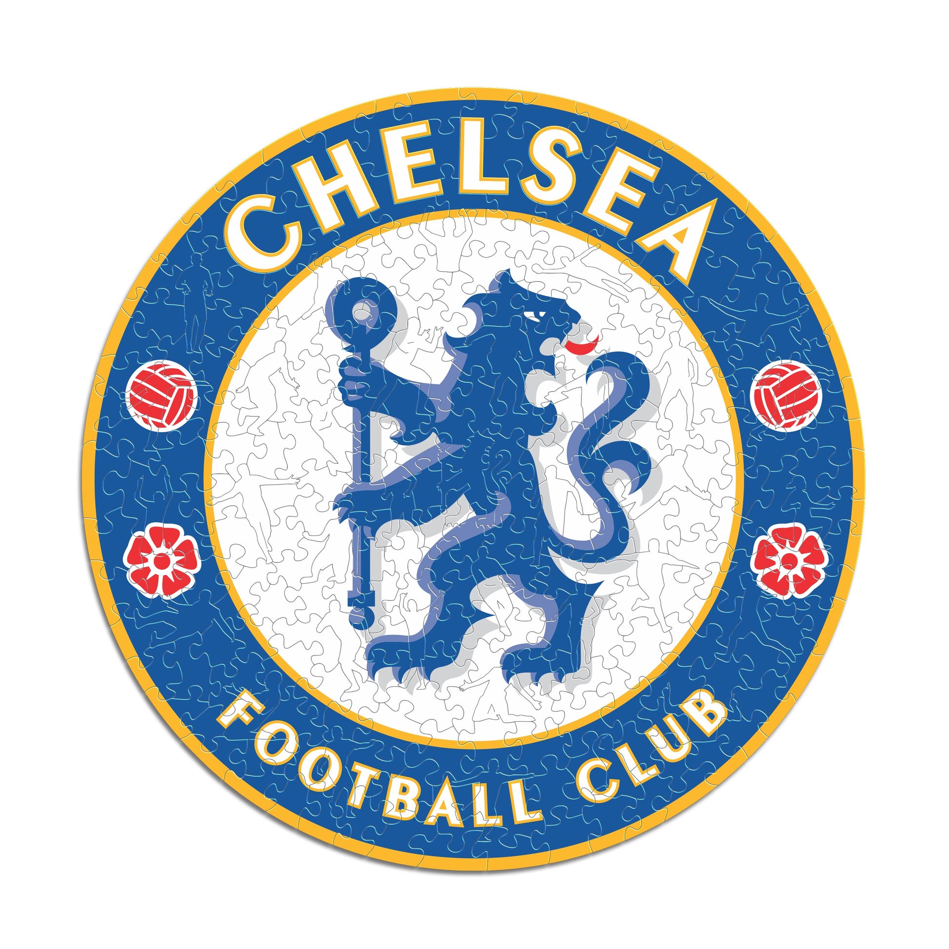 Chelsea FC® Logo - Official Wooden Puzzle – Iconic Puzzles