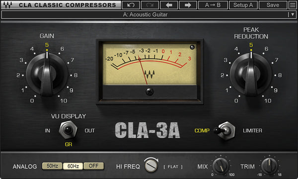 Best LA-3A compressor alternative - Waves CLA-3A