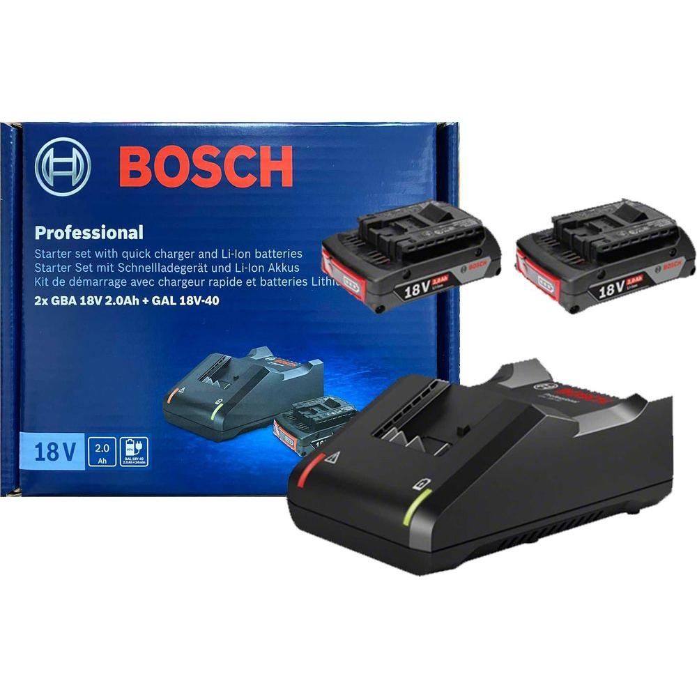 Bosch Chargeur de batterie Professional GAL 18 V-40 Solo
