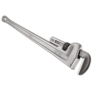 RIDGID 18 in. Straight Pipe Wrench for Heavy-Duty Plumbing, Sturdy