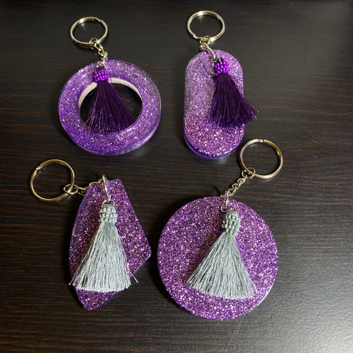 Iridescent Pink Glitter Keychain💞 – Bruises To Butterflies LLC