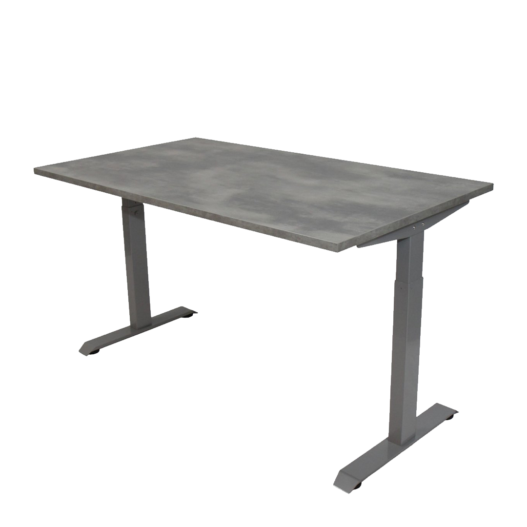 Office Hero® Cosmic - Zit sta bureau in hoogte verstelbaar grijs frame - Game bureau - Computertafel - Werktafel - 160x80 - Oxyd