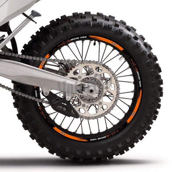 Liseret de Jante Moto Cross<br> KTM EXC Racing - Antre du Motard