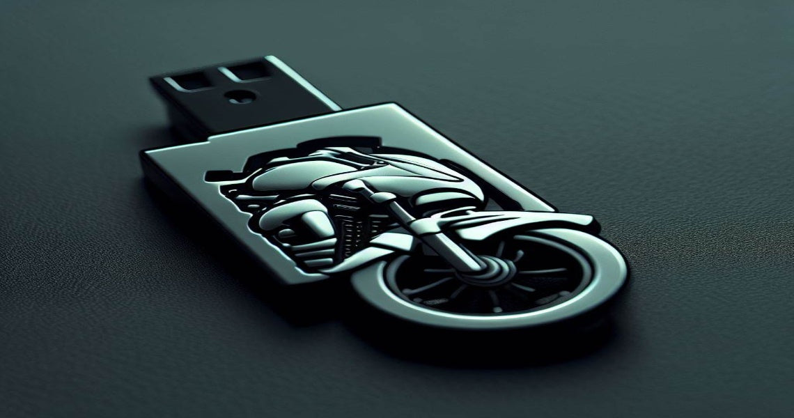Clé USB avec logo de Moto